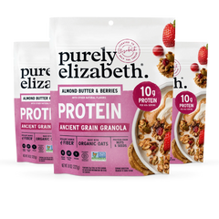 Almond Butter & Berries Protein Granola